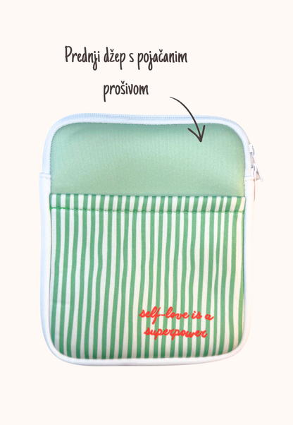The Green Stripes | E-Reader Sleeve