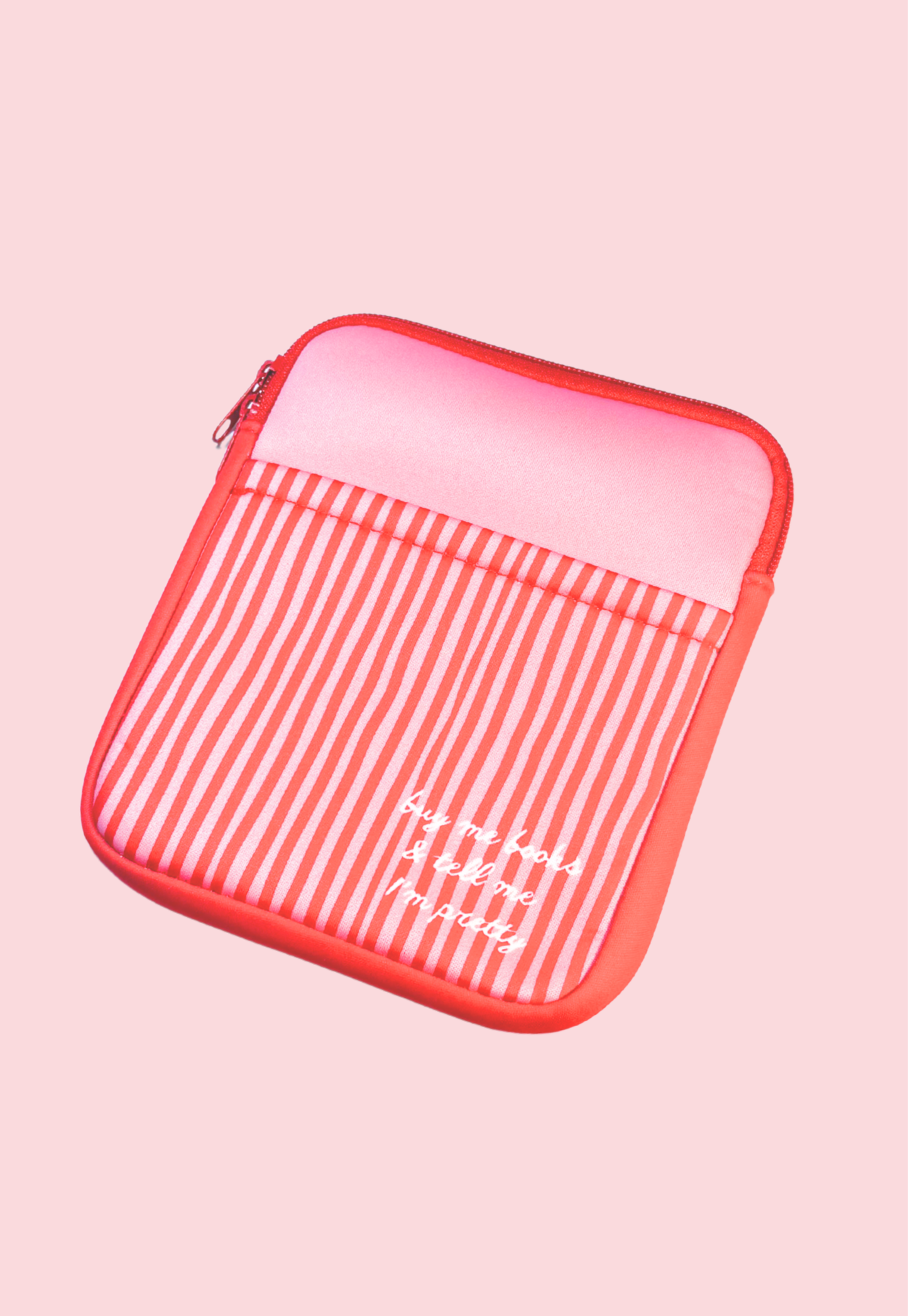 Pink Red Stripes | E-Reader Sleeve