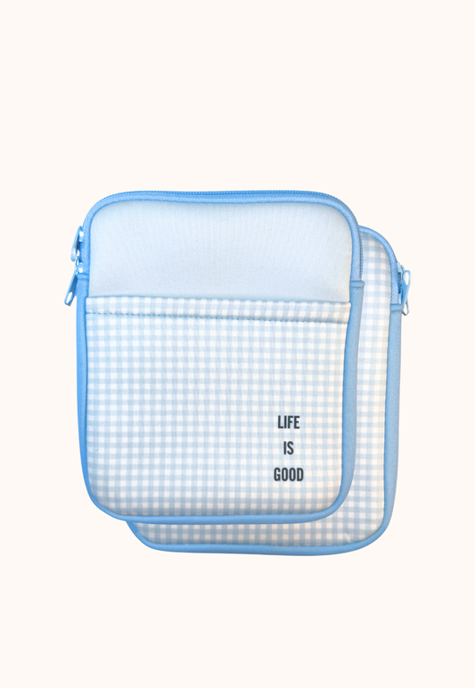 The Blue Gingham | E-čitač torbica