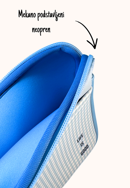The Blue Gingham | E-Reader Sleeve