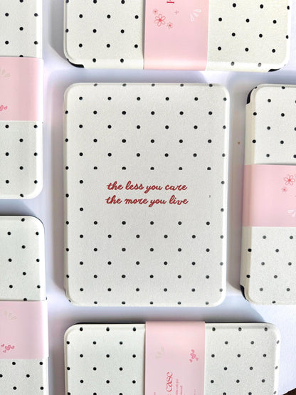 Dots Kindle Kobo Case with Hand Strap | PU Leather E-Reader Cover | Fits Kindle Paperwhite, Basic & Kobo