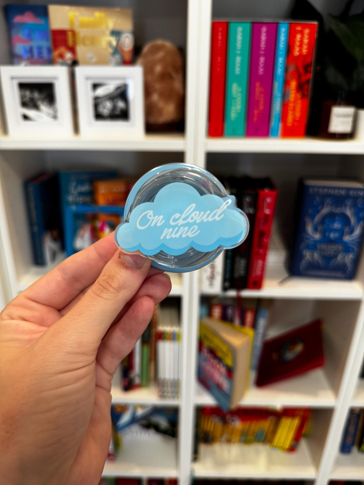 On Cloud Nine Kindle MagSafe Grip: Bookish Magnetic Phone Accessory