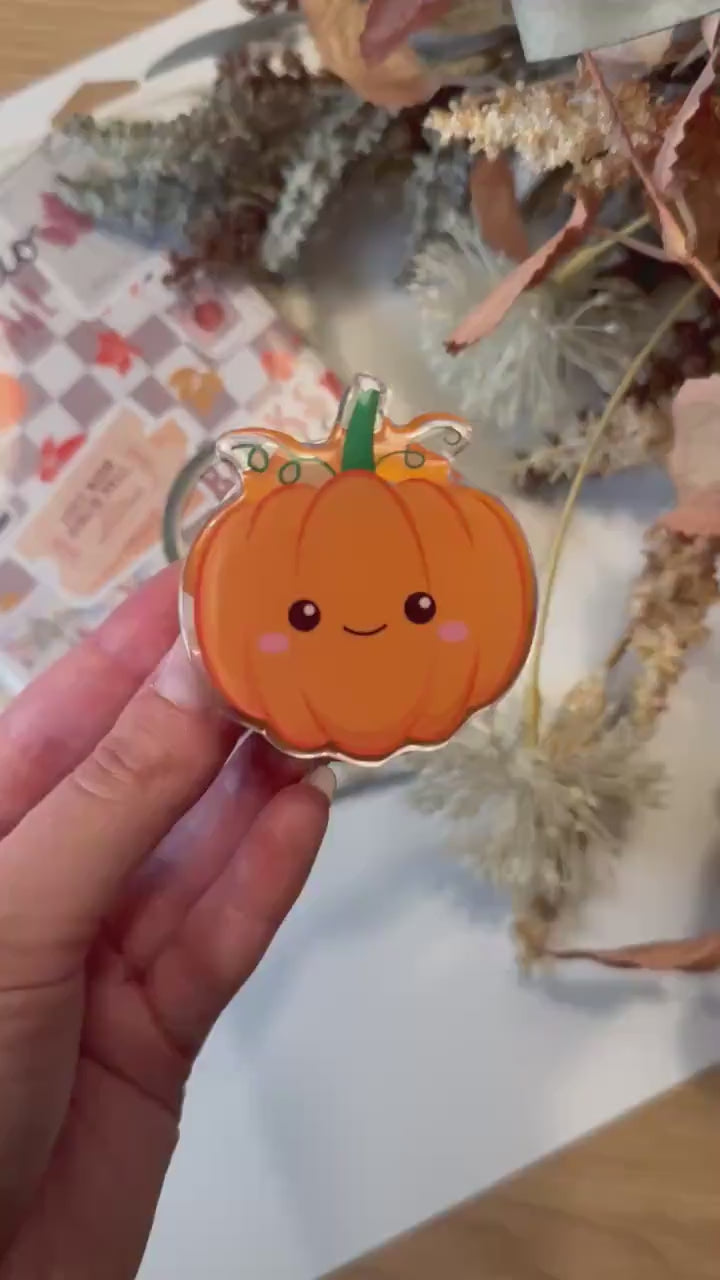 Pumpkin Kindle MagSafe Grip: Bookish Magnetic Phone Accessory